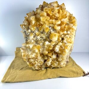 Stunning Mega Size Citrine Crystal Cluster* Contact me for shipping